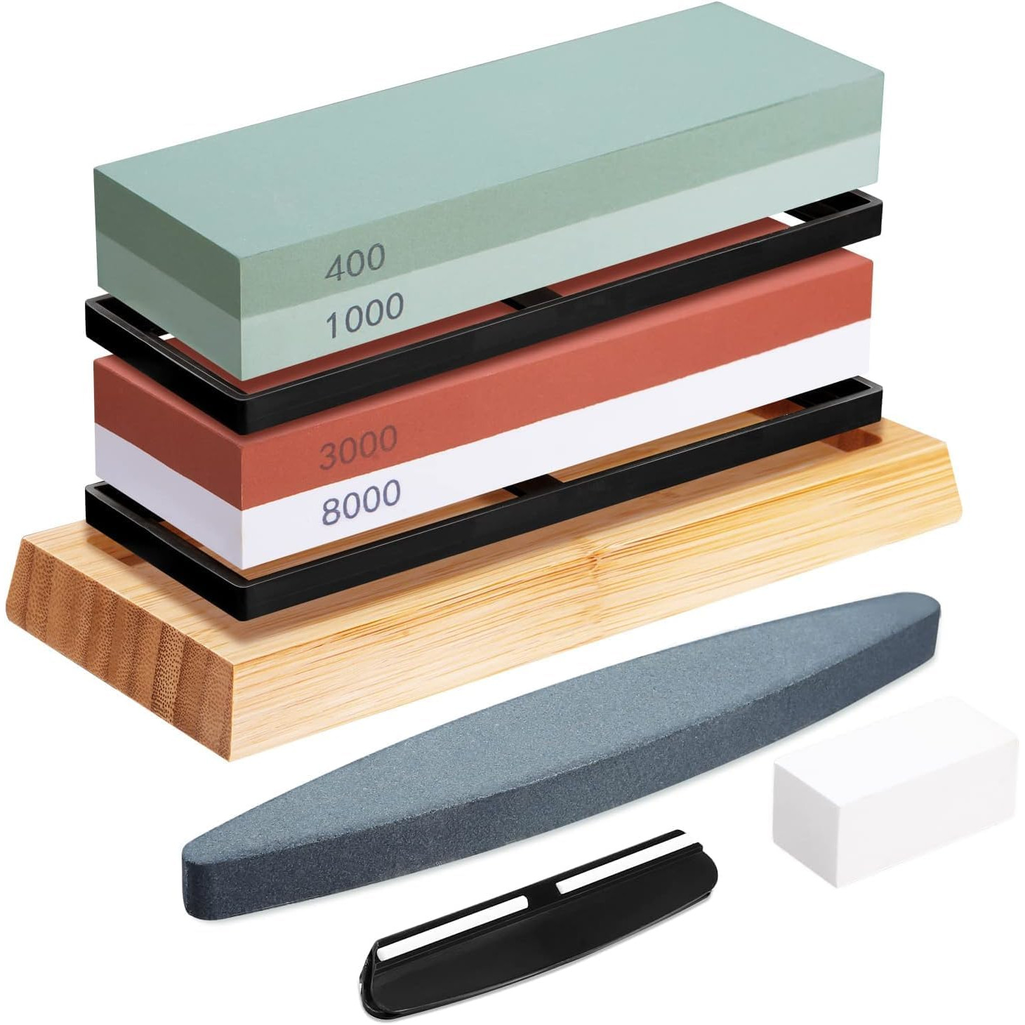 Brusný vodní kámen  - sada na broušení nožů 400/1000 3000/8000